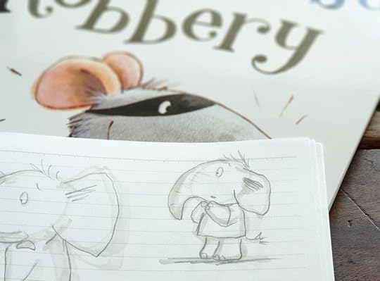Development work: The Great Cheese Robbery by Tim Warnes (Little Tiger Press, 2015) | Illustration © 2014 by Tim Warnes