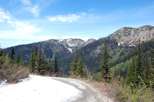 Mountain road with snow_MK McClintock