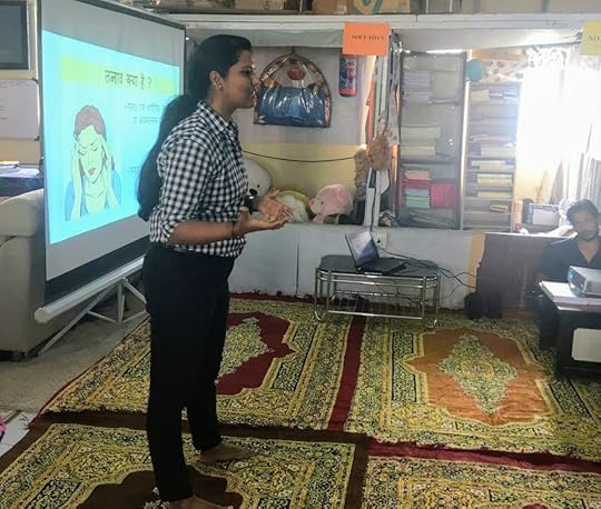 mental health blogger