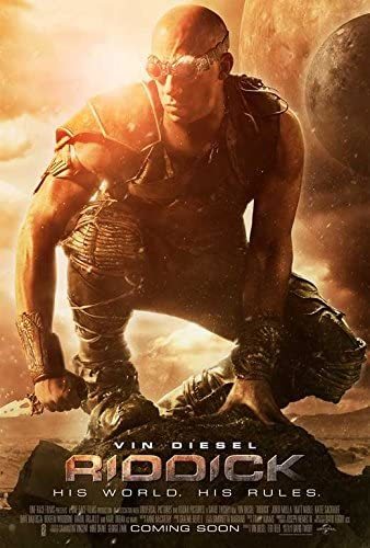 Amazon.com: Movie Posters Riddick - 27 x 40: Posters & Prints