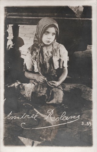 Andrée Rolane as Cosette in Les Misérables