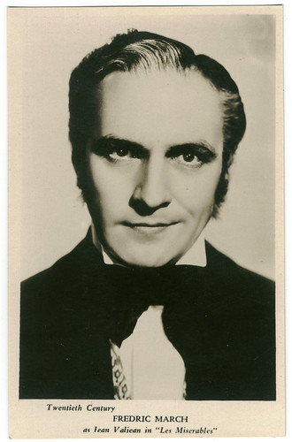 MARCH, Fredric_Film Weekly. As Jean Valiean in Les Miserables. Photo 20th Century