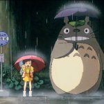 tonari no totoro (my neighbor totoro) ghibli)