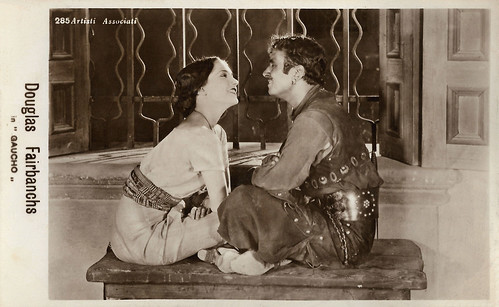 Douglas Fairbanks and Lupe Velez in The Gaucho (1927)