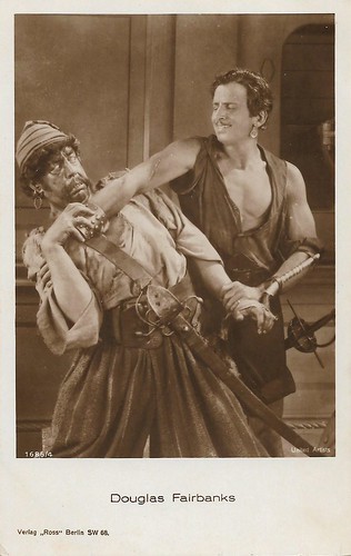 Douglas Fairbanks in The Black Pirate (1926)