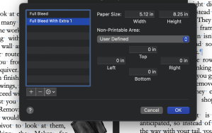 Discarded Dragons -Full Bleed Settings