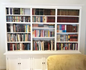 Bookcase Family Room