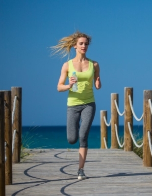 Steffi Vertriest Joggen om af te vallen
