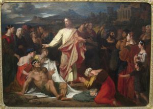 children's sermon on Mark 6:30-34, 53-56