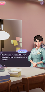 Si-woo's overprotective mother warns her about the rain