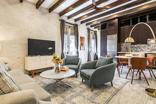 Modern take on historic merchant building in French Quarter, New Orleans Airbnbs