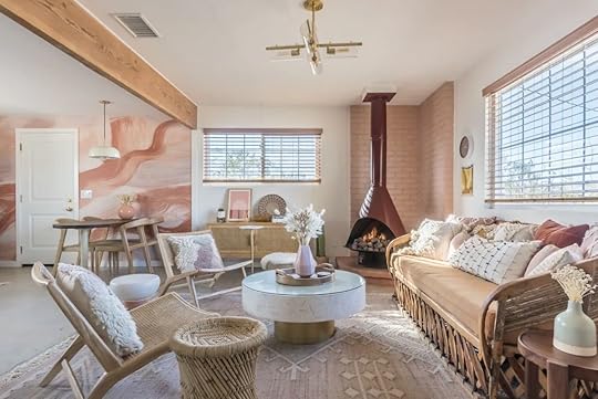 Spacious, chic Flamingo Social Club home for groups, joshua tree airbnbs