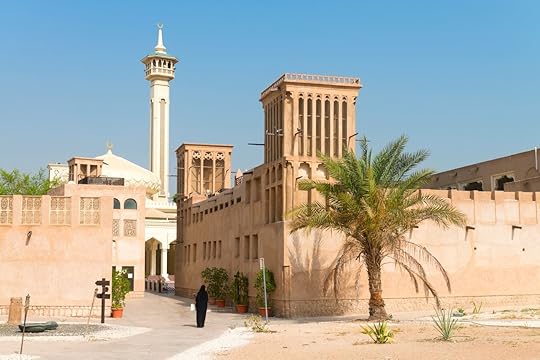 Woman,In,Traditional,Muslim,Black,Dress,In,Old,Arabic,City, week in Dubai