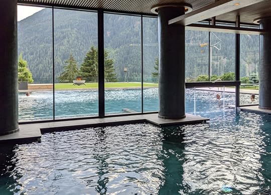 La Spa di 5000 mq dell'Hotel Lefay di Pinzolo 