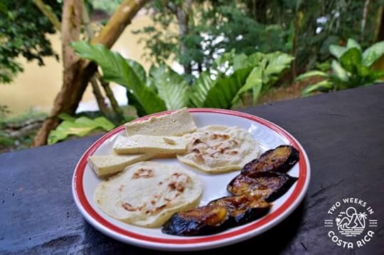 Traditional Foods river float tour La Fortuna