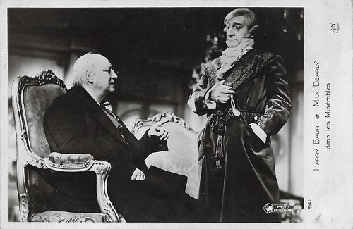 Harry Baur and Max Dearly in Les Misérables (1934)