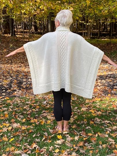 Inishmore Poncho Back