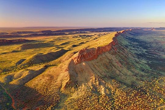 West MacDonnell Ramges, near Alice Springs, Northern Territory, Australia - view from tourist helicopter, The Red Centre Way