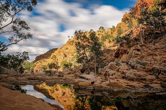 Fast Moving Redbank Gorge, The Red Centre Way