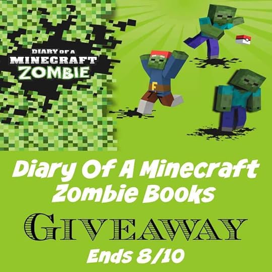 Diary Of A Minecraft Zombie Books Giveaway
