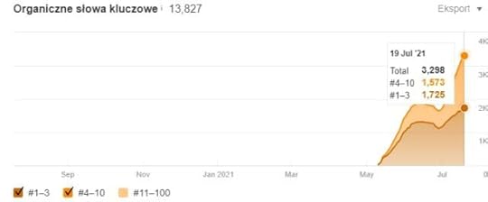 Pozycjonowanie 2021 lipiec SEO