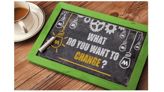 chalk board what do you want to change for strategic business growth