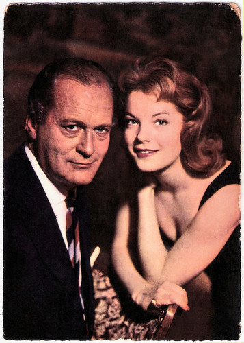 Curd Jürgens and Romy Schneider in Katia (1959)