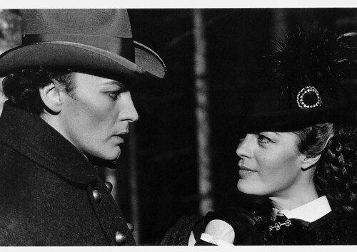 Helmut Berger and Romy Schneider in Ludwig (1972)