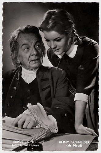 Erich Ponto and Romy Schneider in Robinson soll nicht sterben (1957)
