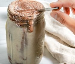 healthy breakfast shake