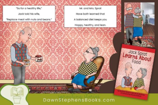 A page from Jack Sprat Learns About Food: