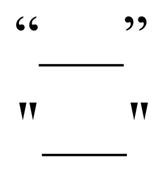 virgolette dialoghi dritte e inglesi