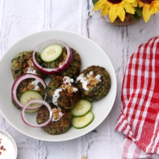 Kale, Walnut, and Quinoa Patties