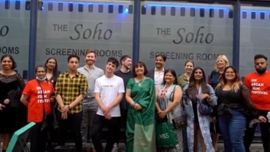 Premiere of UK Asian Film Festival Digital Commission Winners 2021, credit Rehmat Rayatt.
