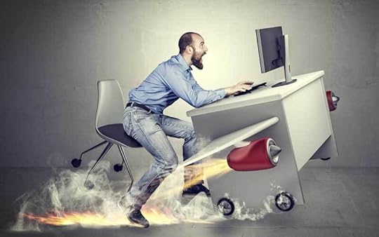 Raw energy when writing copy