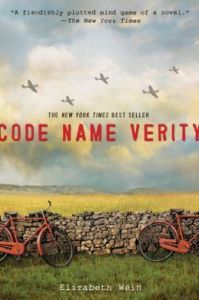 Code Name Verity cover of a very clever WWII story
