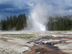 Daisy Geyser with runoff