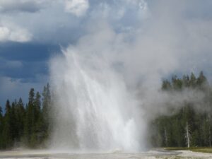 Daisy Geyser close-up