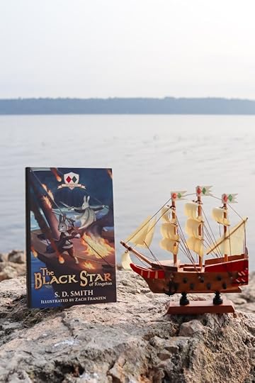 The Black Star of Kingston with a ship.