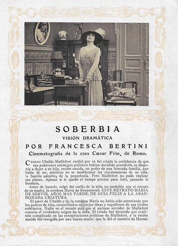Francesca Bertini in La superbia