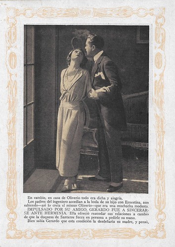 Francesca Bertini and Livio Pavanelli in La superbia