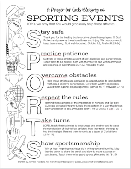 Sports Prayer