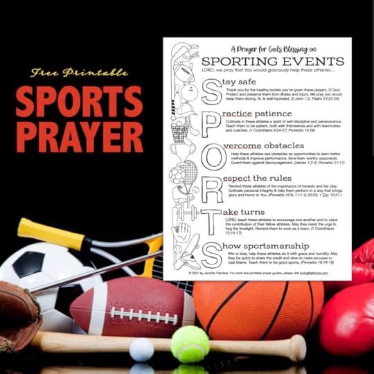 Sports Prayer