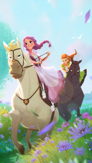 Sissi wins a horse race against Ida