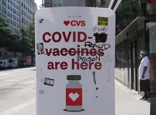 Anti-Vaxxer Sign, New York City