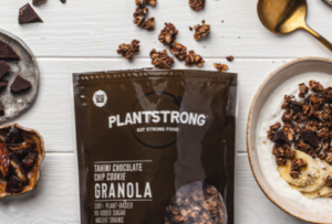 Grown-Up Granola: Tahini Chocolate Chip Cookie by PLANTSTRONG Foods