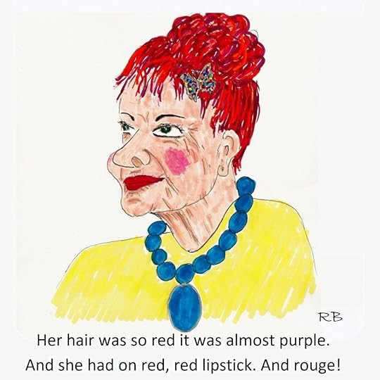 Red headed lady