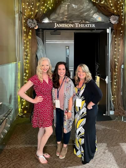 Authors Karen Schaler and Nancy Naigle shared the stage with me for an author panel where we talked about our writing process and publishing.