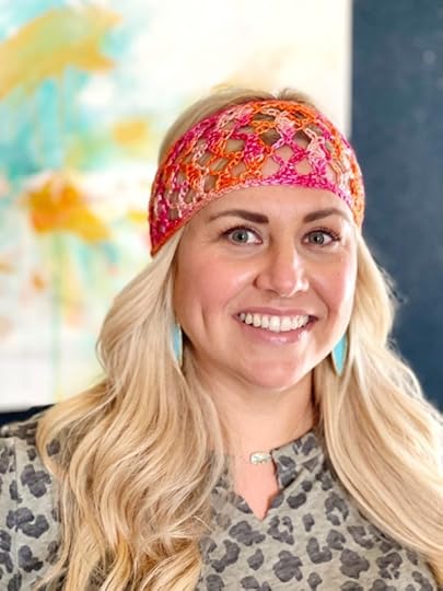 Summer Soirée Crochet Headband by Natalie Thomas for YarnYAY!