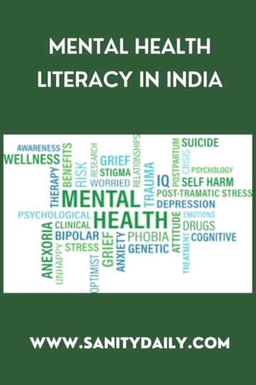 Mental health literacy in India